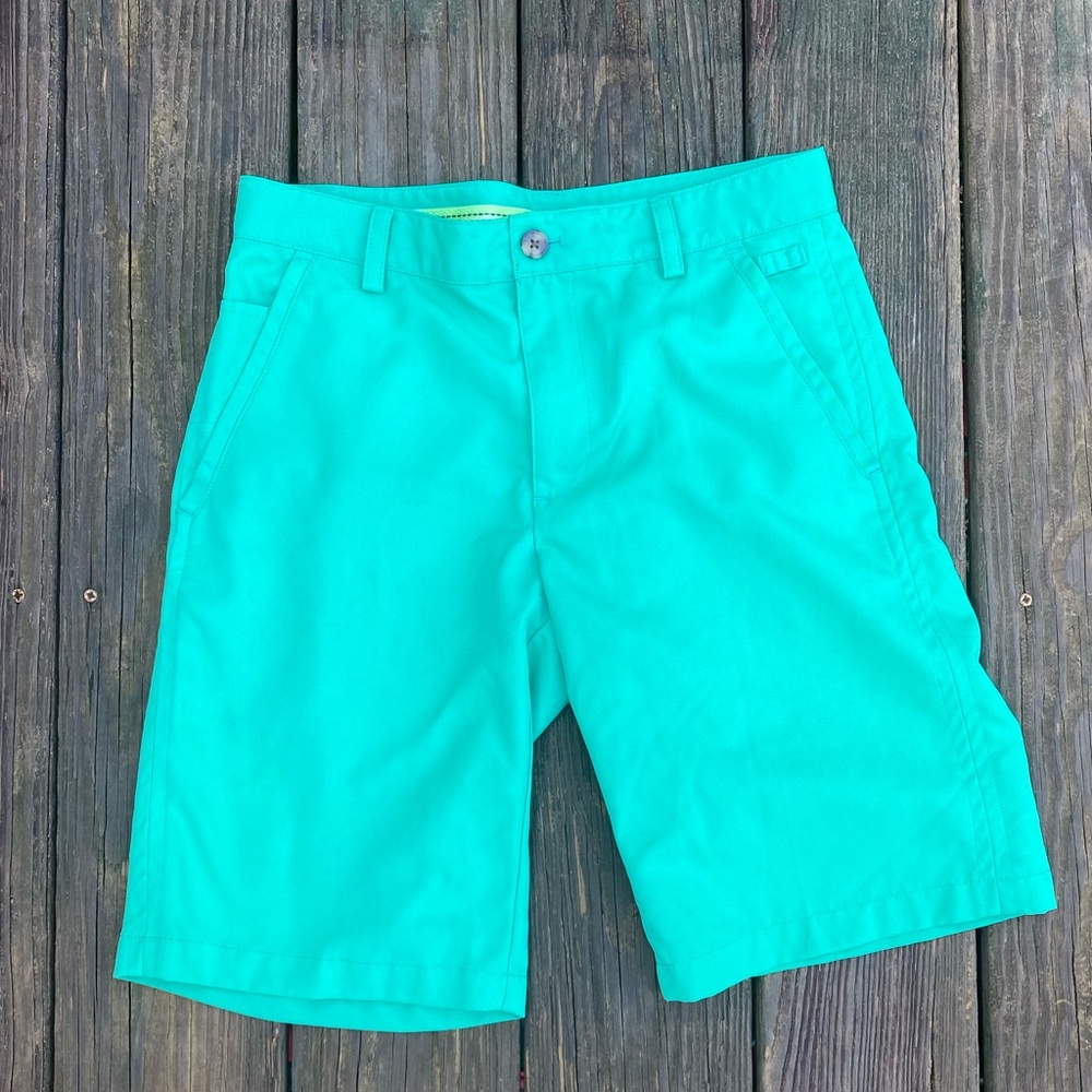 Green Izod Golf Short